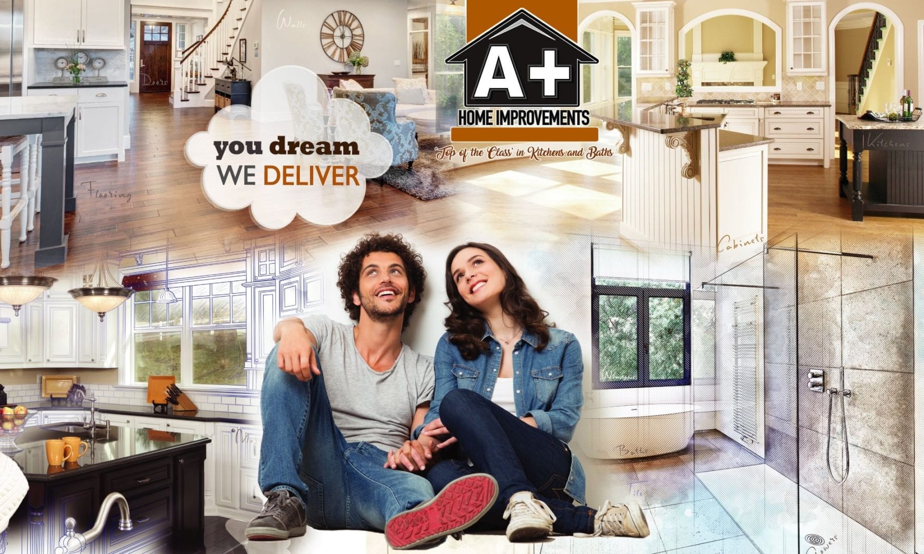 Remodeler in Toledo, Ohio - A+ Home Improvements - Toledo's Top Choice for Kitchen and Bath Remodeling