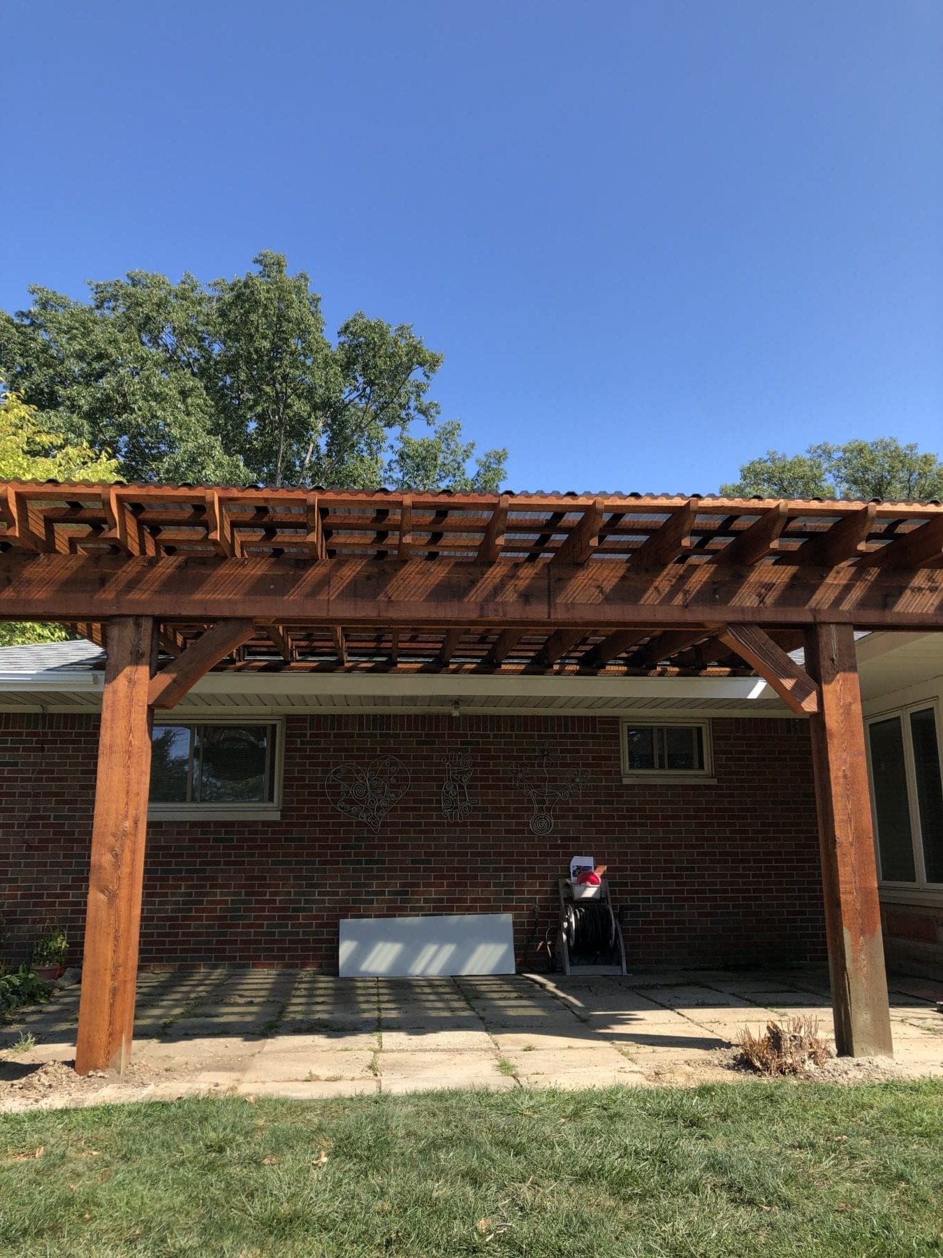 Read more about the article Stained Pergola