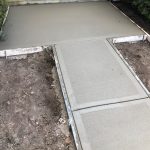 sidewalk and slab