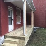 finished porch