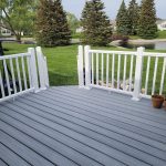 gray composite deck