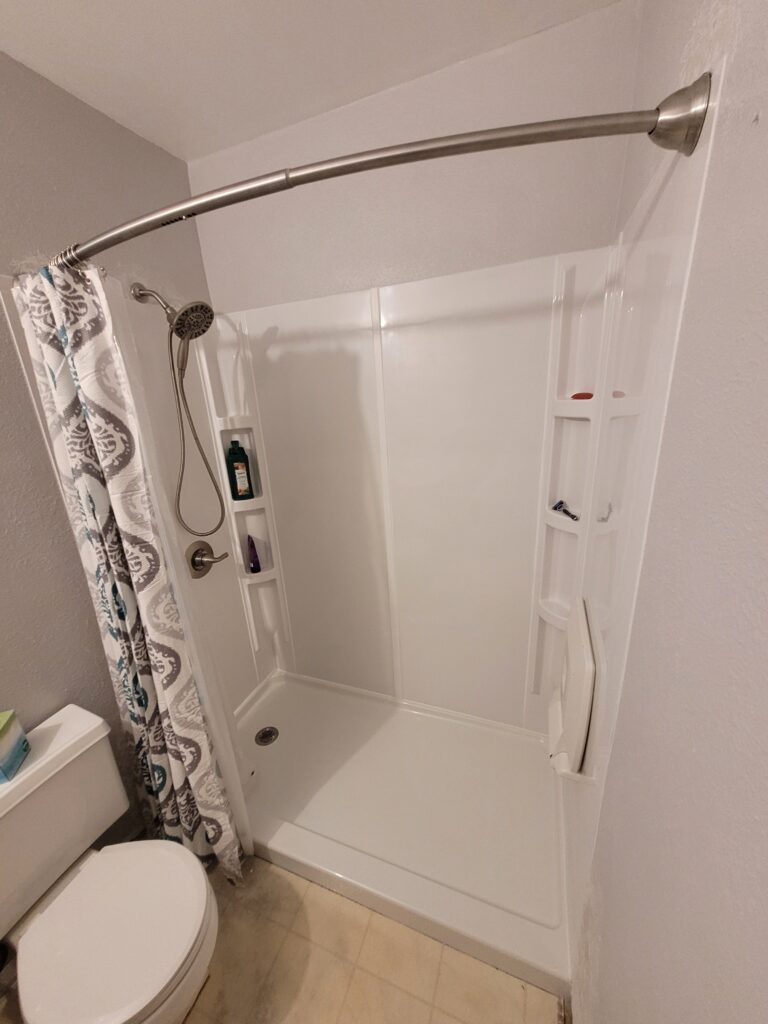 simple shower upgrade