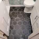 custom tile shower and floor