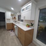 large kitchen renovation