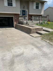 block retaining wall