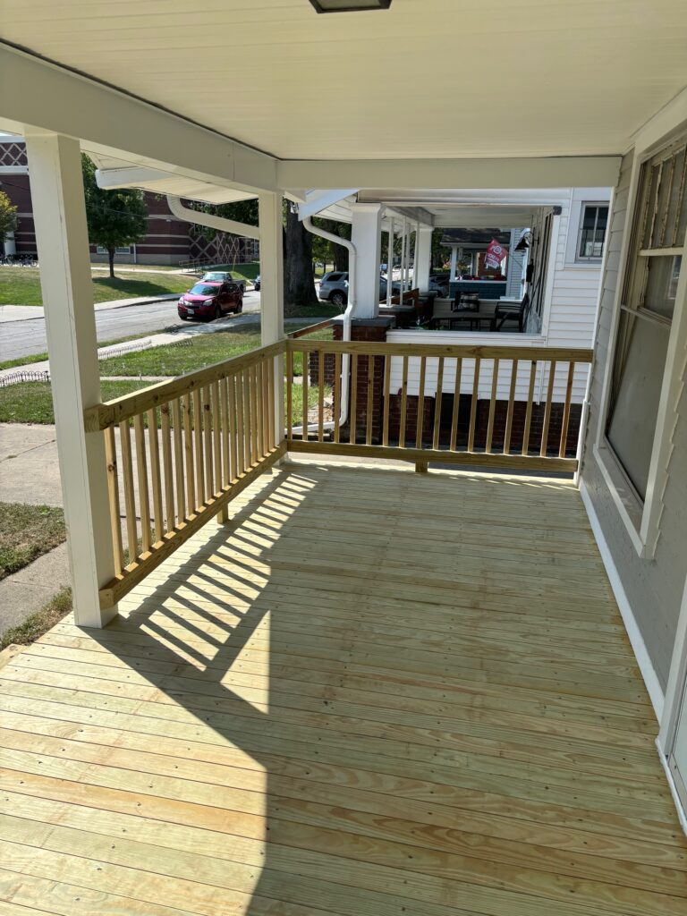 Front Porch Rebuild