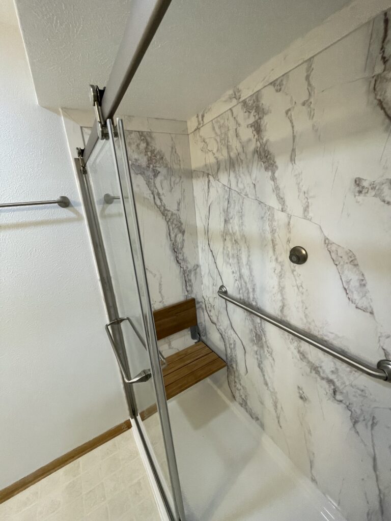 New Flexstone Shower