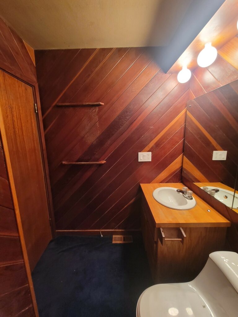 Wood Shower Surround