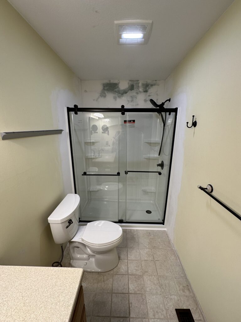 simple shower swap