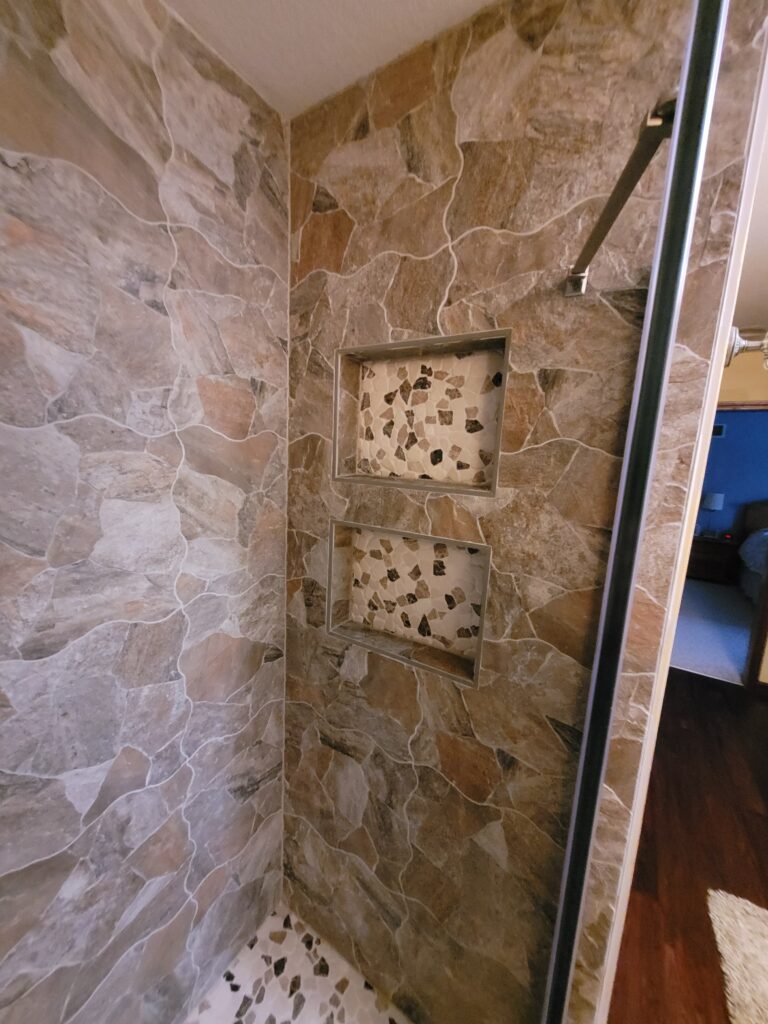 Replacing a Tiled Shower