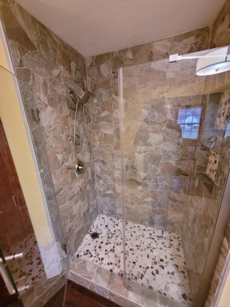 Replacing a Tiled Shower