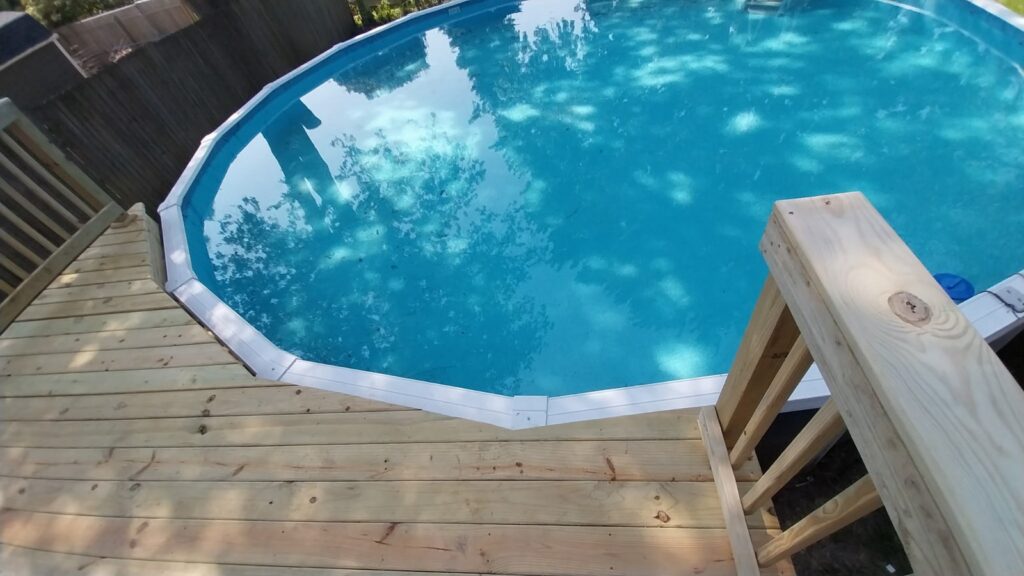 Large Pool Deck