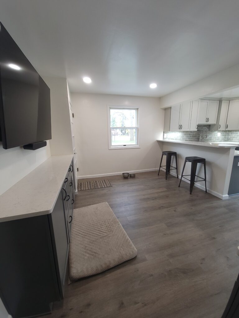 Welcome back to another A+ Home Improvements' project! Our next project centers around a client that desired a remodeled kitchen. 