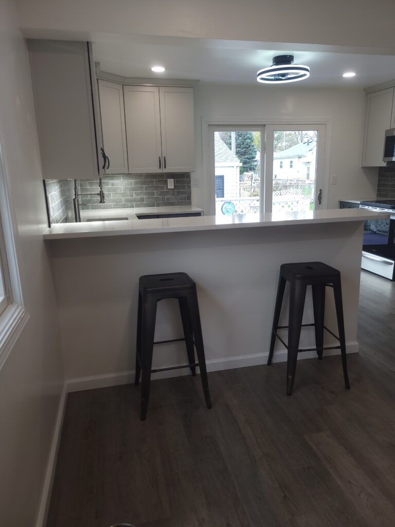 Welcome back to another A+ Home Improvements' project! Our next project centers around a client that desired a remodeled kitchen. 