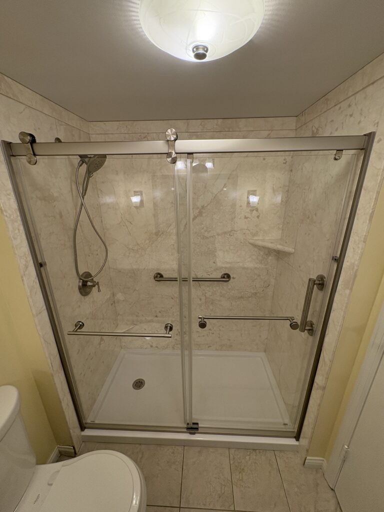 Flexstone Shower Conversion