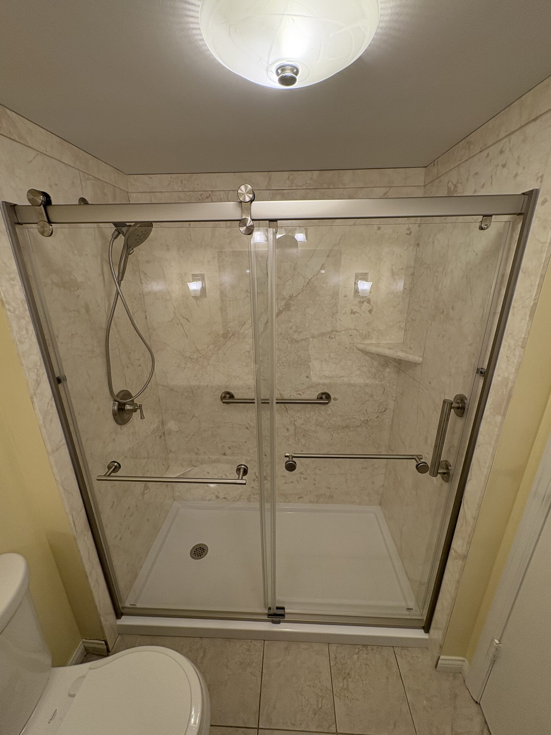 Read more about the article Flexstone Shower Conversion