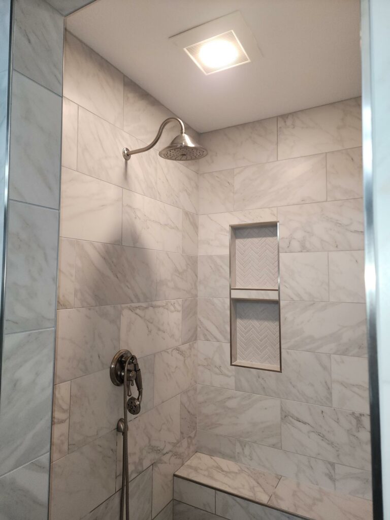 Tiled Shower Room