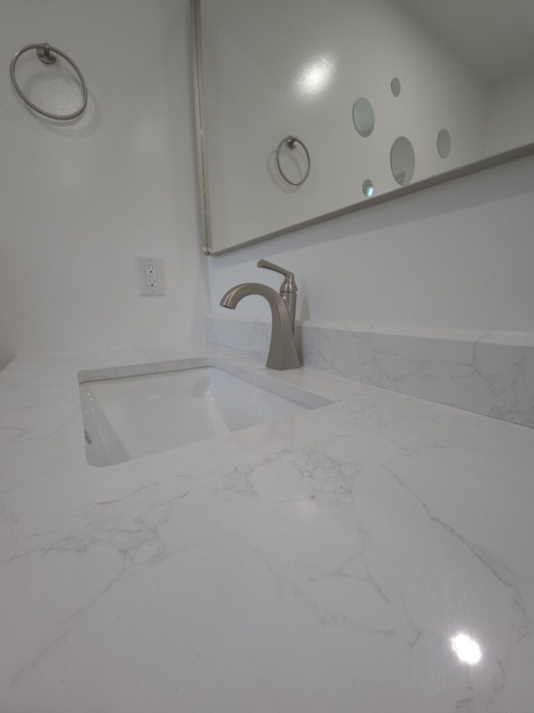 Master Bath Reconfigured!