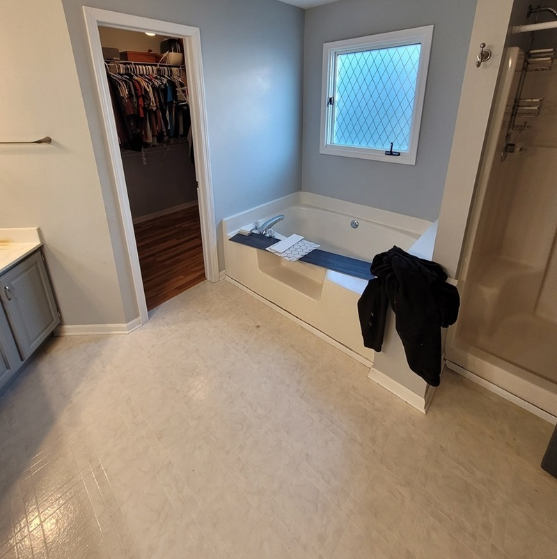 Sharp Bathroom Update