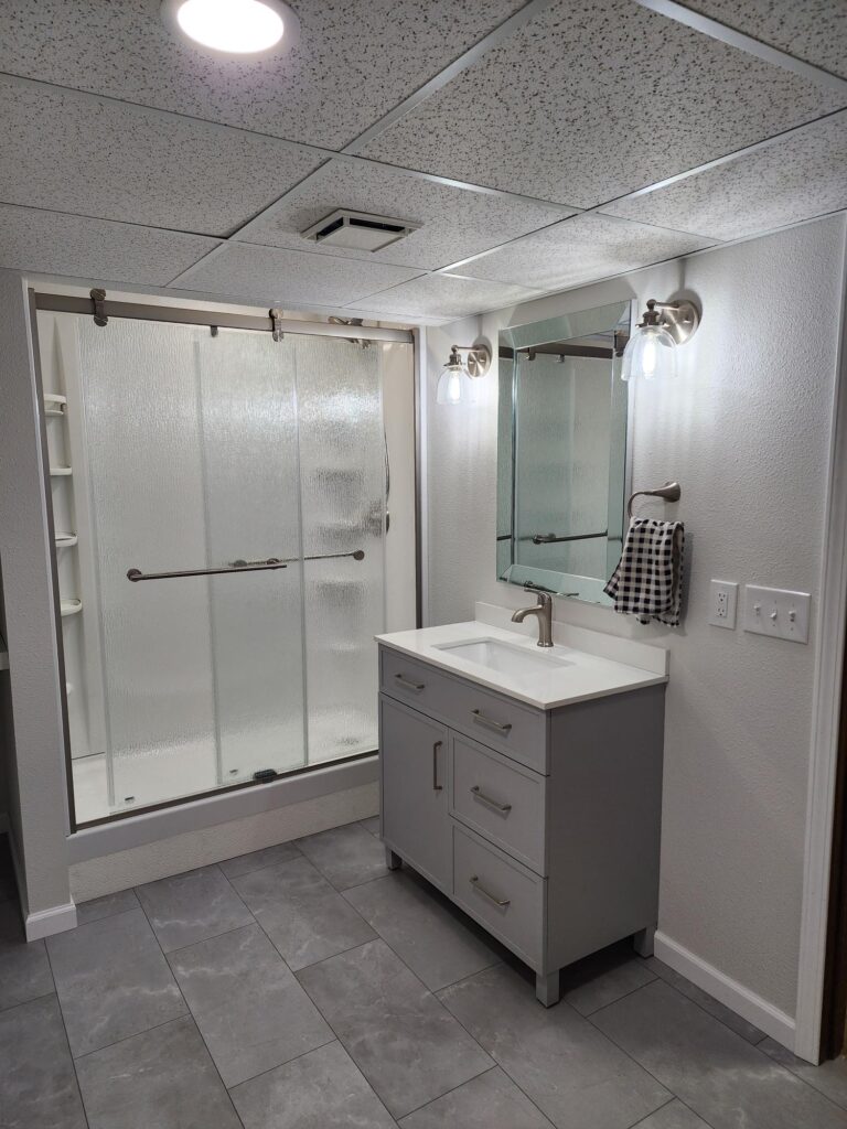 Basement Bathroom