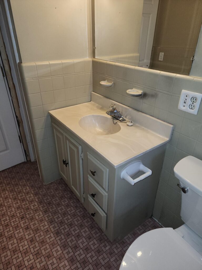 Old Bathroom Renewed!