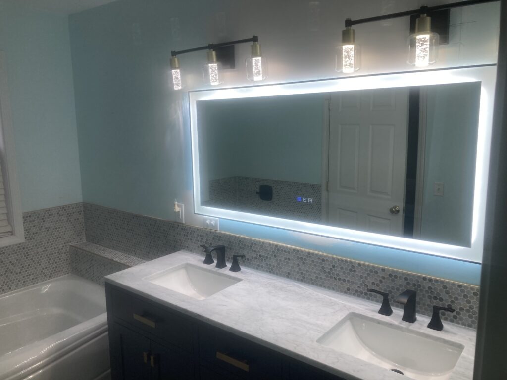Bathroom with Penny Tile