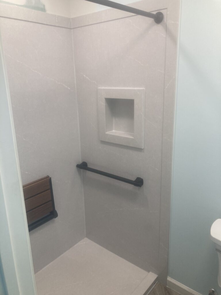 Bathroom with Penny Tile
