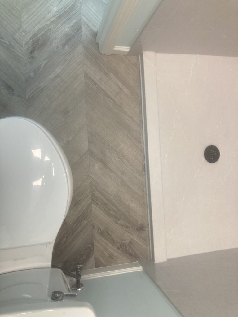 Bathroom with Penny Tile