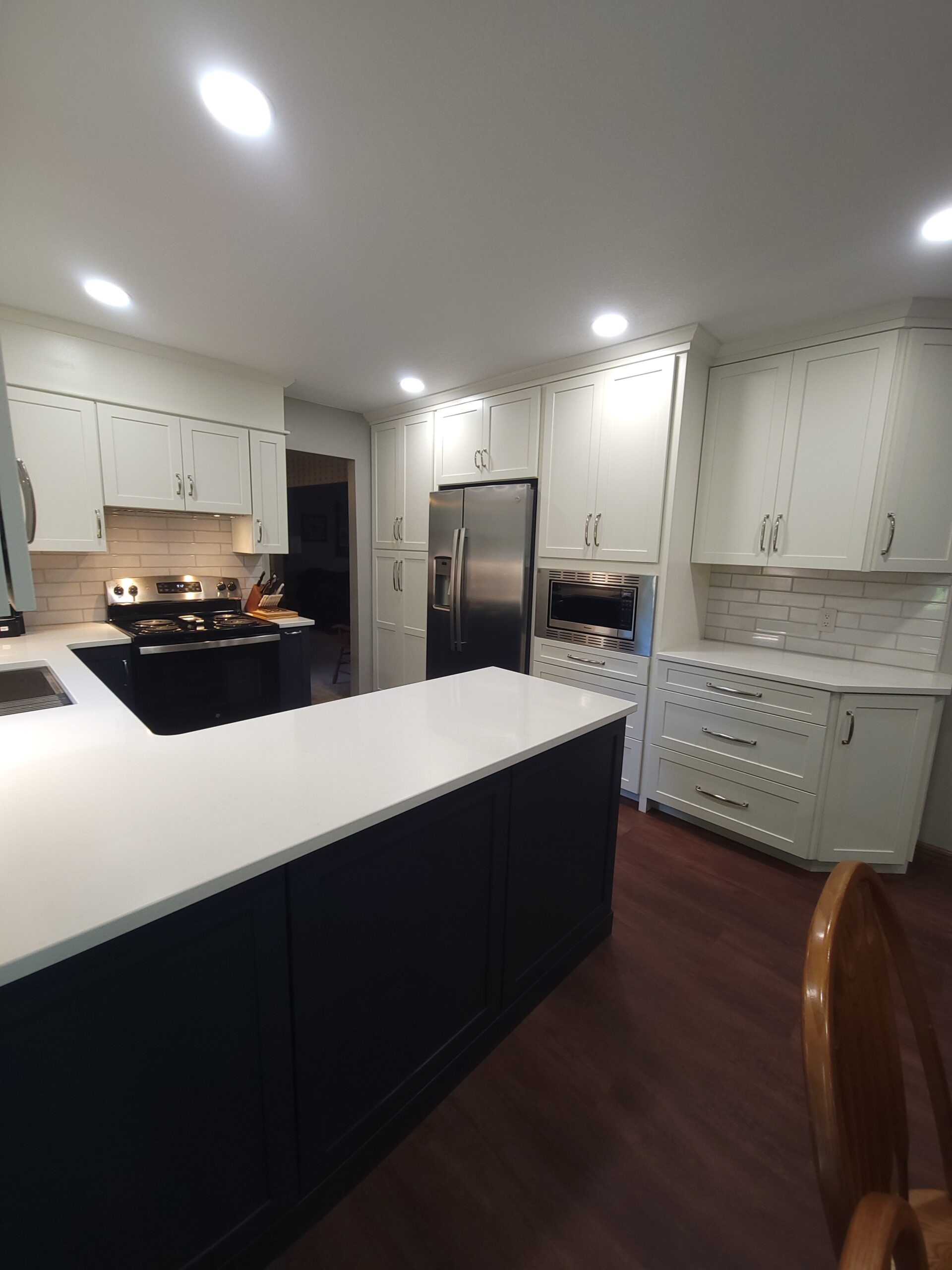 Contemporary Transitional Kitchen Remodel by A+ Home Improvements, LLC — Project 1 project photo 11