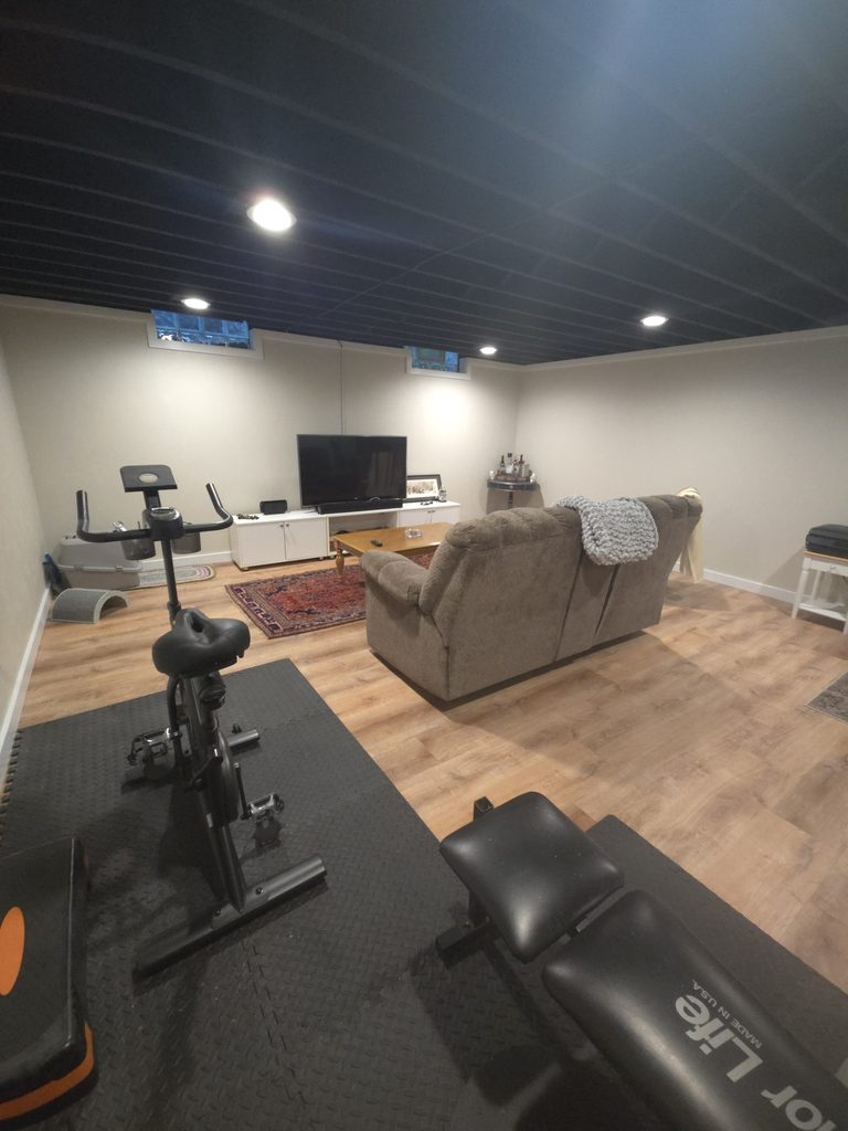 finished basement