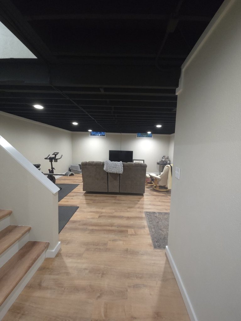 finished basement