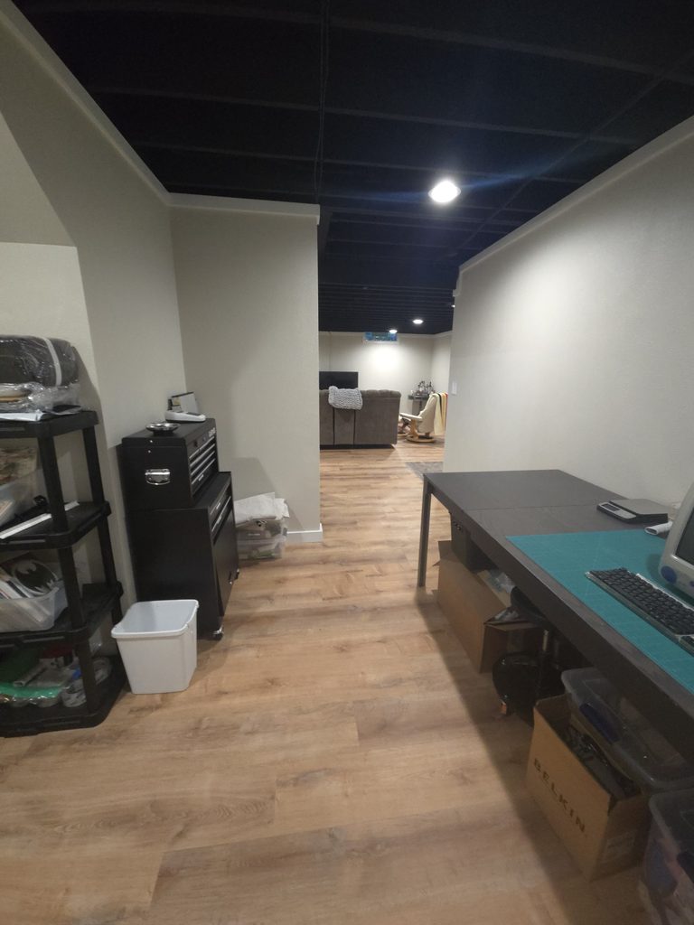 finished basement