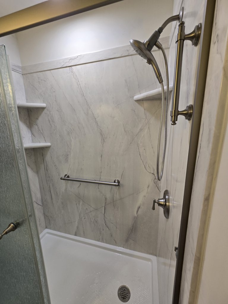 Flexstone Shower Conversion