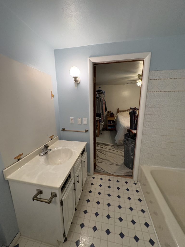 Upgraded Bathroom