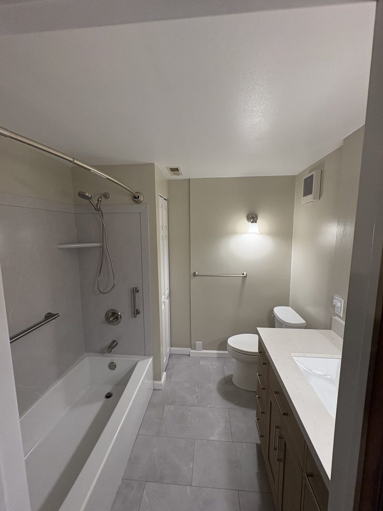 Upgraded Bathroom