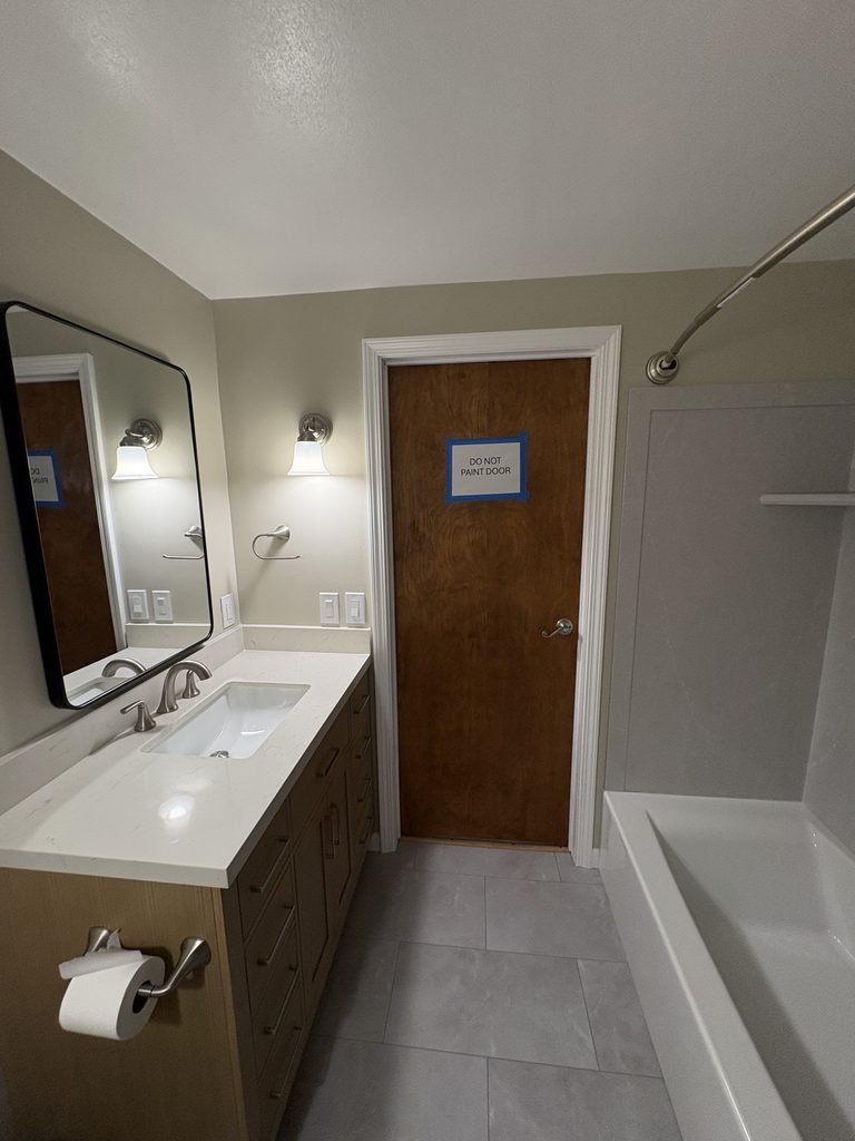 Upgraded Bathroom